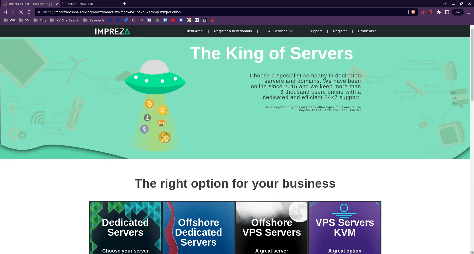 Impreza Hosting
