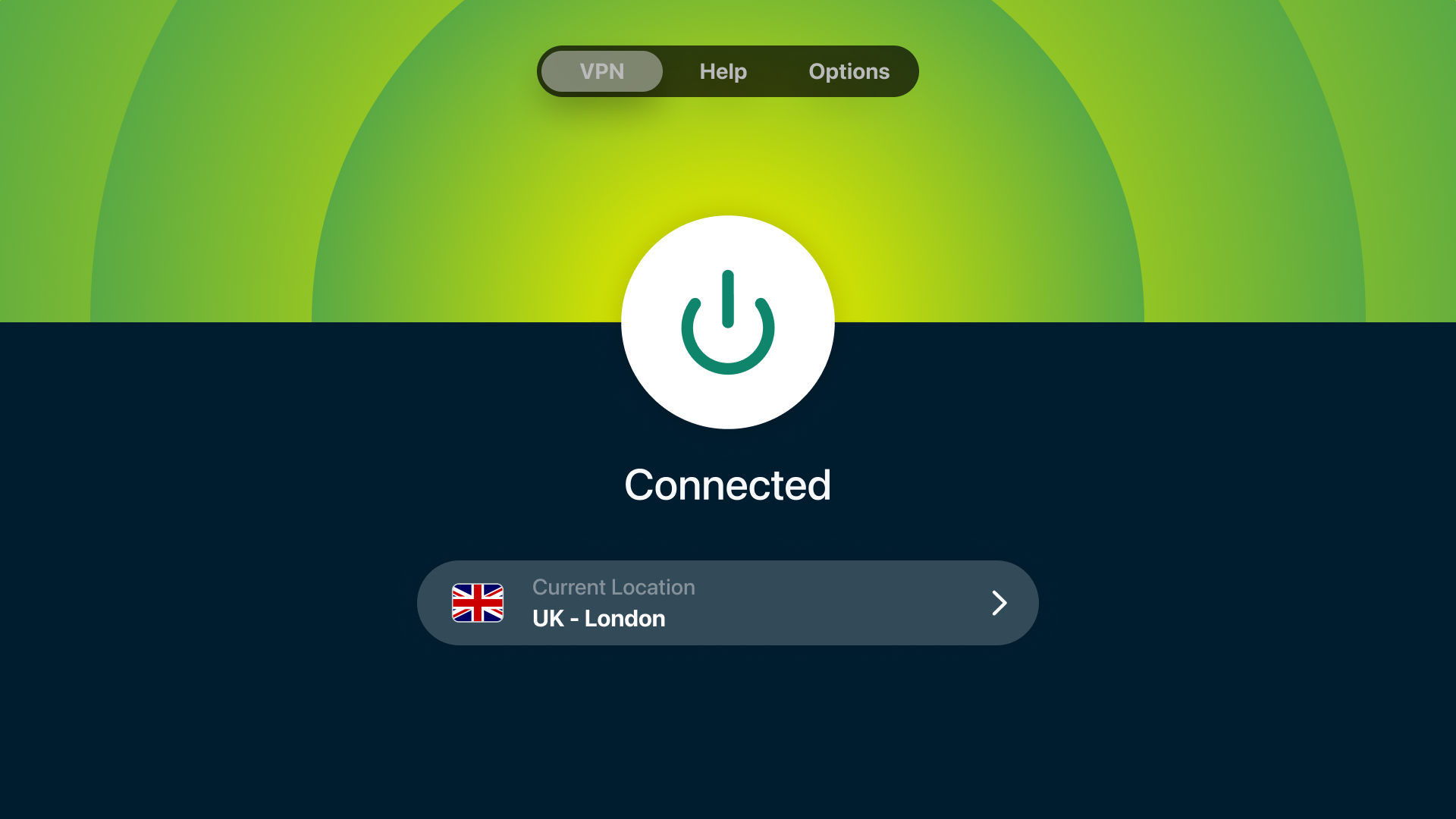 Connection OBI1 Screen Connected OBI1 Focused